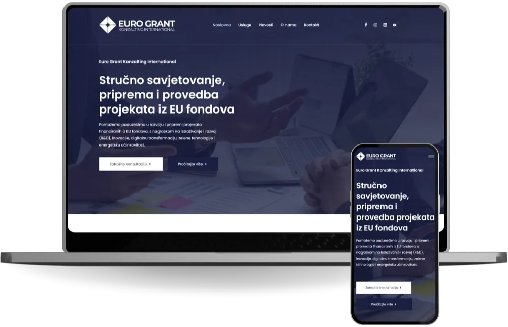 Euro Grant Konzalting — stručno savjetovanje i provedba projekata iz EU fondova