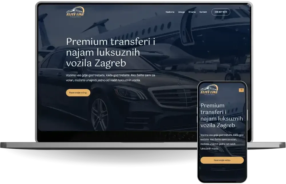 Elite Line Transfers — premium transferi i najam luksuznih vozila Zagreb