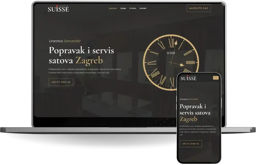 Urarstvo Samardžić — popravak i servis satova Zagreb